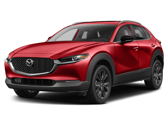 A picture of a red 2024 Mazda CX-30