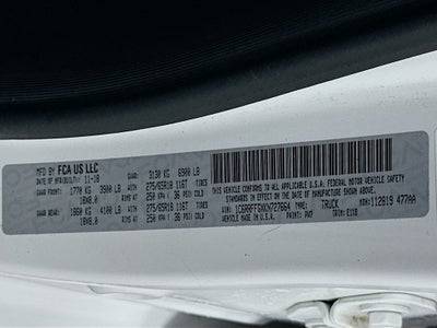 2019 RAM 1500 Big Horn/Lone Star Crew Cab 4x4 5'7' Box