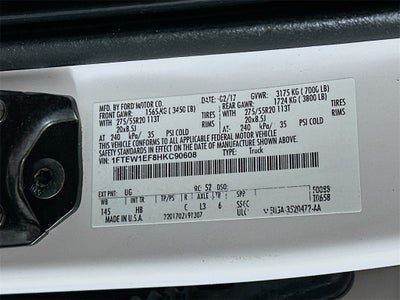 2017 Ford F-150 LARIAT