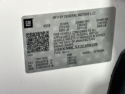 2018 GMC Acadia SLT-1