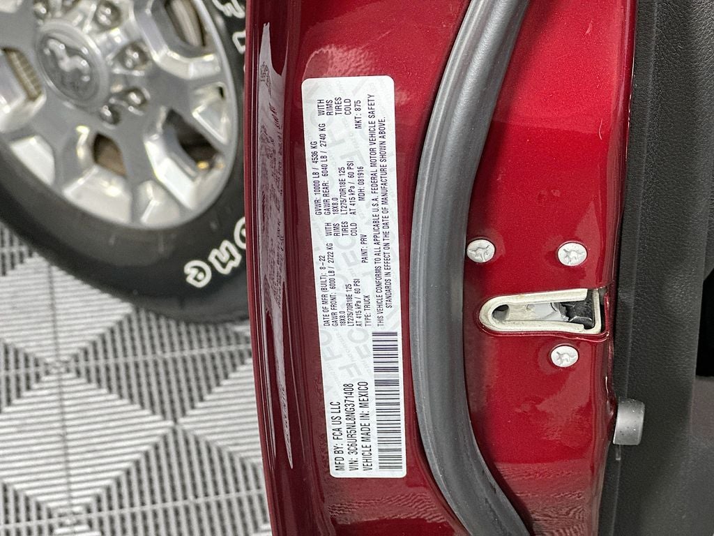 2022 RAM 2500 Laramie Mega Cab 4x4 6'4' Box