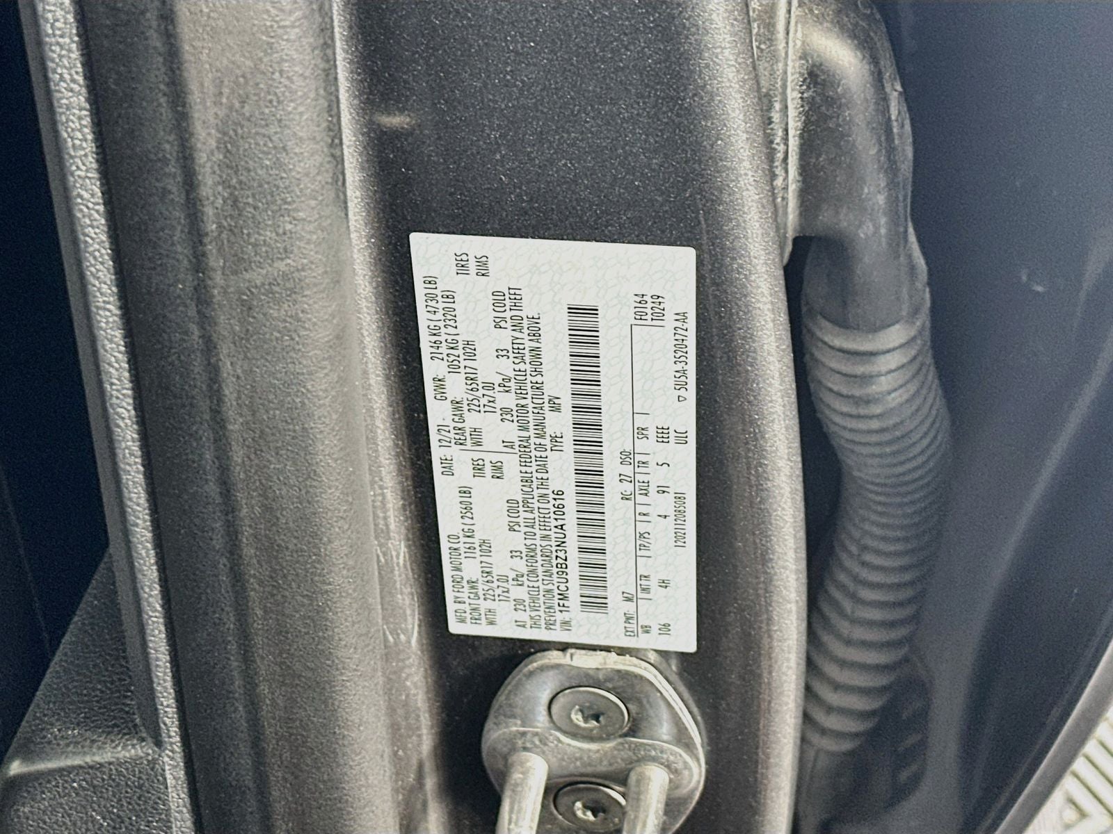 2022 Ford Escape Hybrid SE
