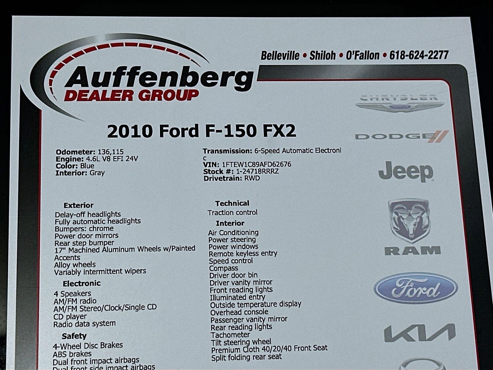 2010 Ford F-150 XLT