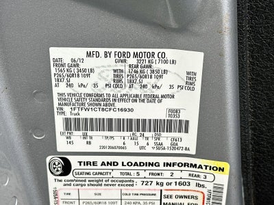 2012 Ford F-150 FX2