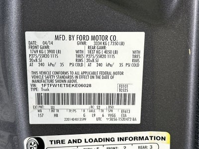 2014 Ford F-150 Lariat