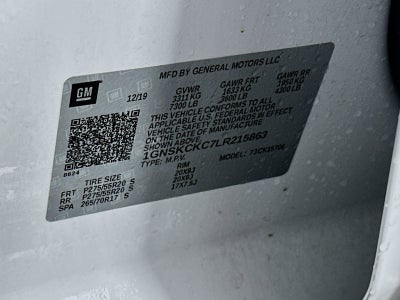 2020 Chevrolet Tahoe Premier