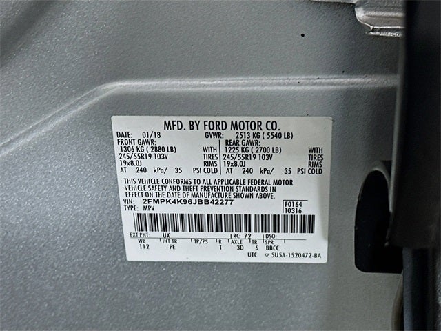 2018 Ford Edge Titanium