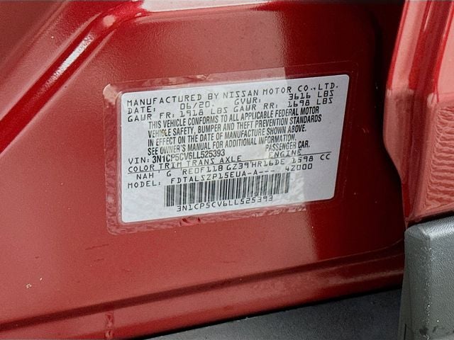 2020 Nissan Kicks SV