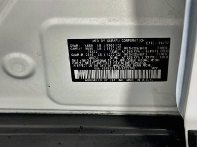2017 Subaru Outback 3.6R Touring
