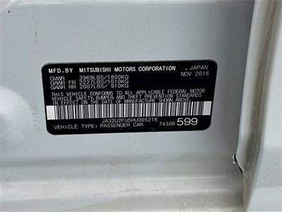 2017 Mitsubishi Lancer ES