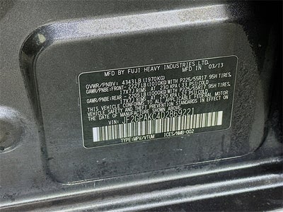 2013 Subaru XV Crosstrek 2.0i Limited