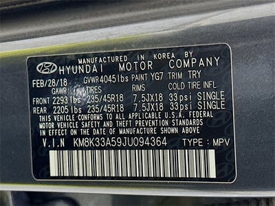 2018 Hyundai Kona Limited