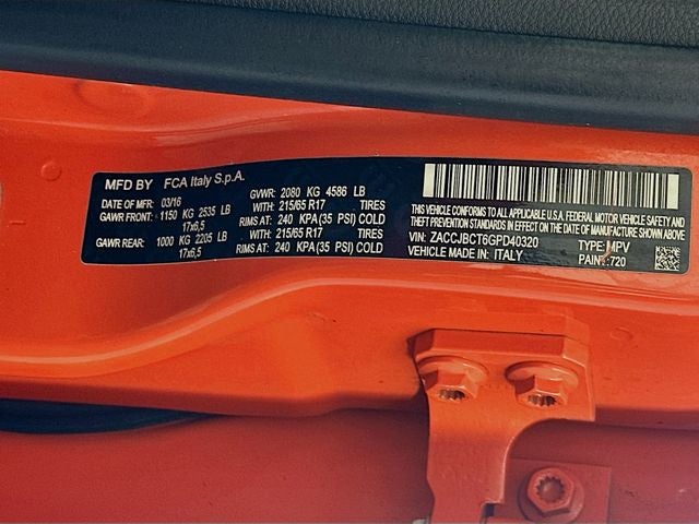 2016 Jeep Renegade Trailhawk