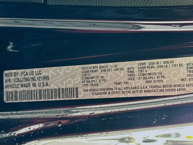 2022 Jeep Gladiator Rubicon