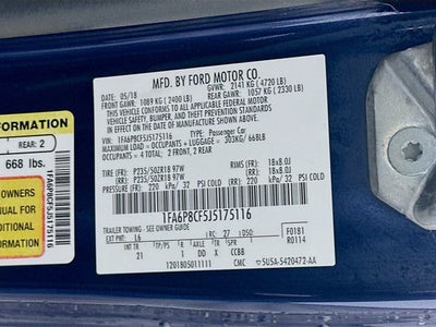 2018 Ford Mustang GT