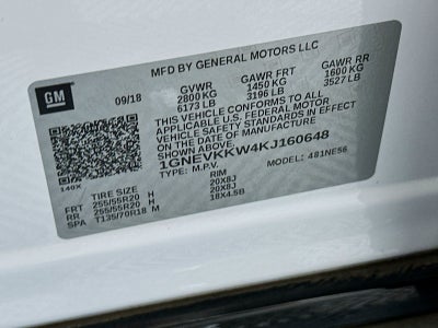 2019 Chevrolet Traverse Premier