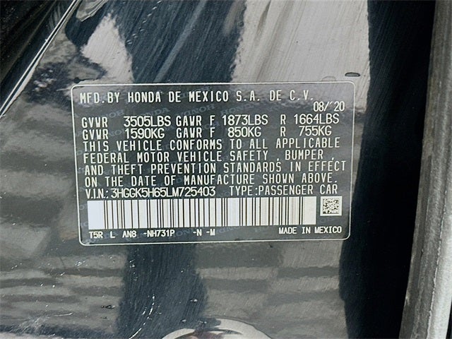 2020 Honda Fit Sport