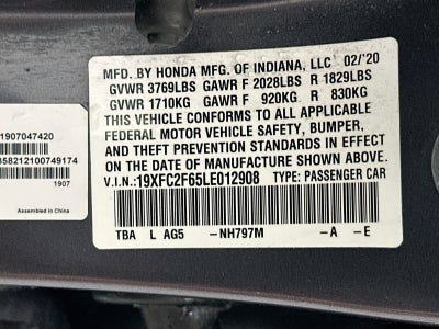 2020 Honda Civic LX