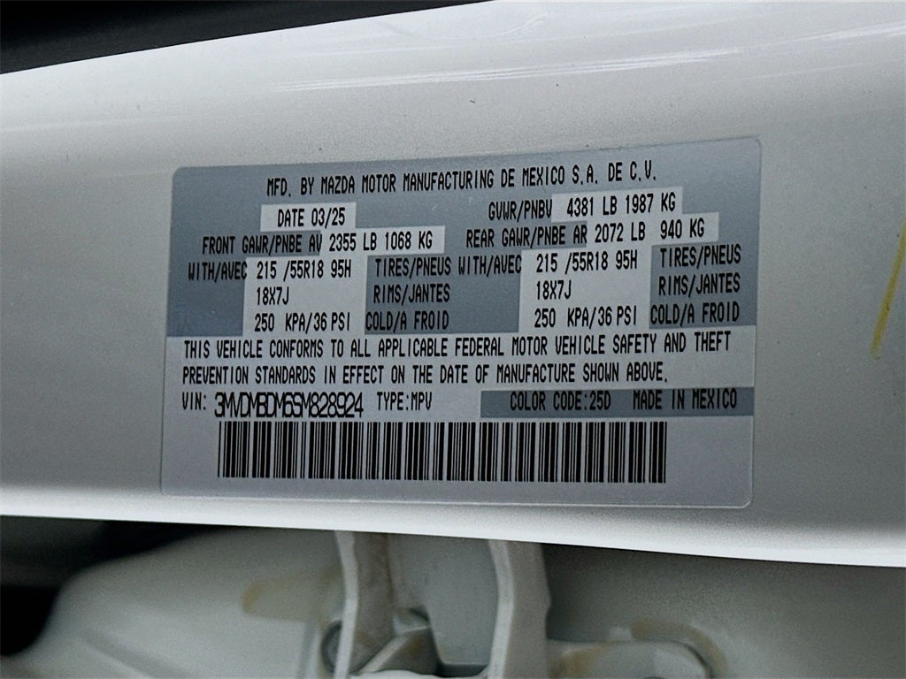 2025 Mazda Mazda CX-30 2.5 S Premium Package