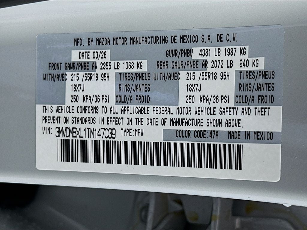 2026 Mazda Mazda CX-30 2.5 S Aire Edition