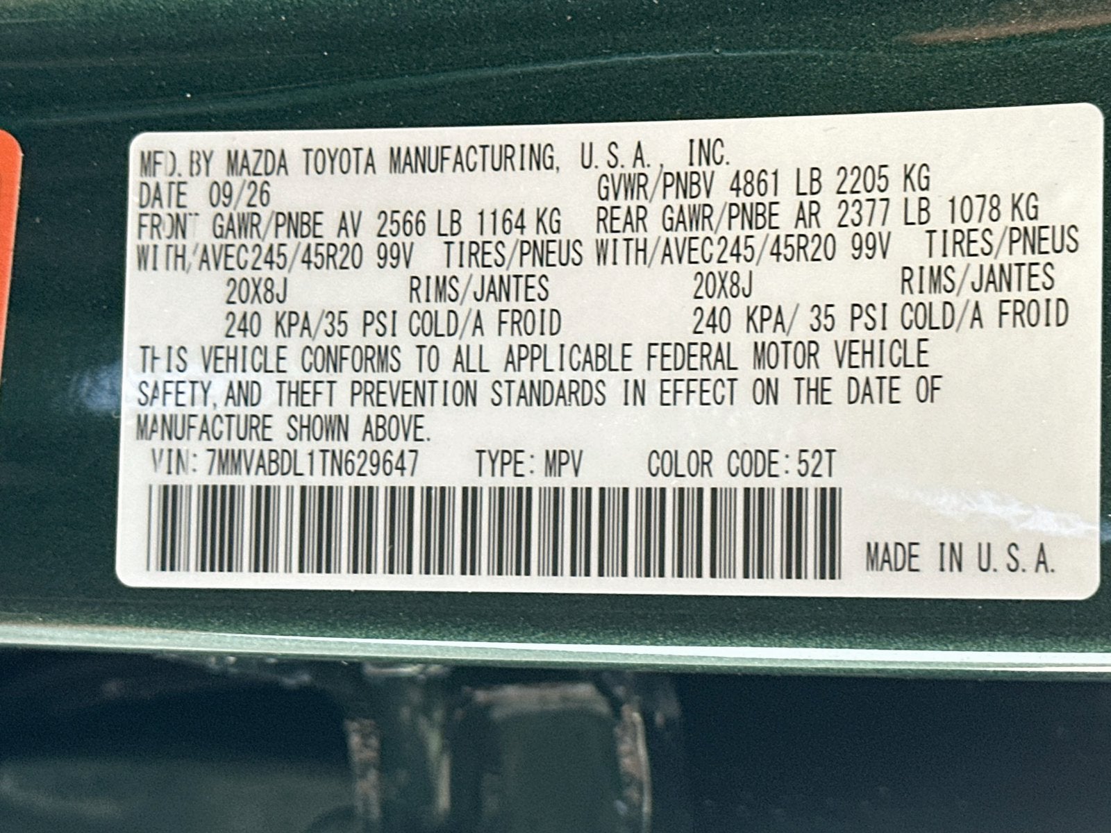 2026 Mazda Mazda CX-50 2.5 S Premium