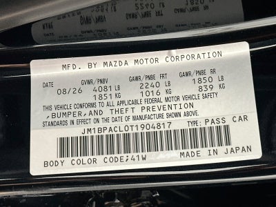 2026 Mazda Mazda3 Sedan 2.5 S Preferred