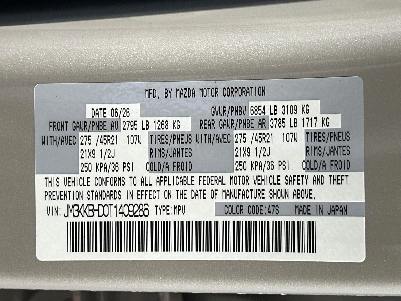 2026 Mazda Mazda CX-90 3.3 Turbo Preferred