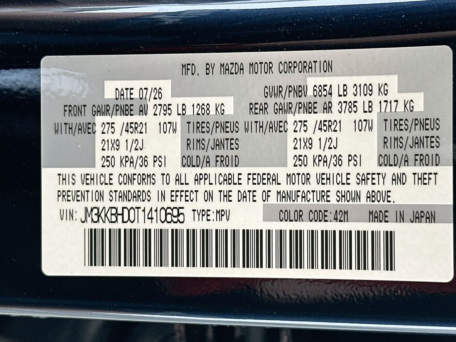 2026 Mazda Mazda CX-90 3.3 Turbo Preferred