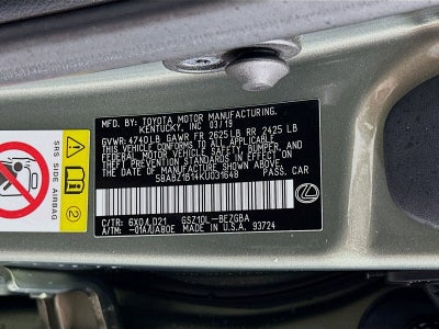 2019 Lexus ES 350
