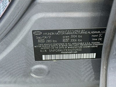 2018 Hyundai Elantra Limited