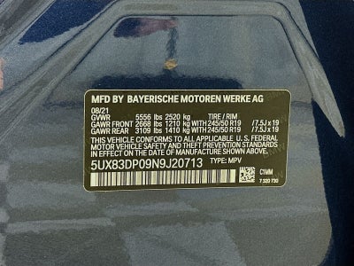 2022 BMW X3 M40i
