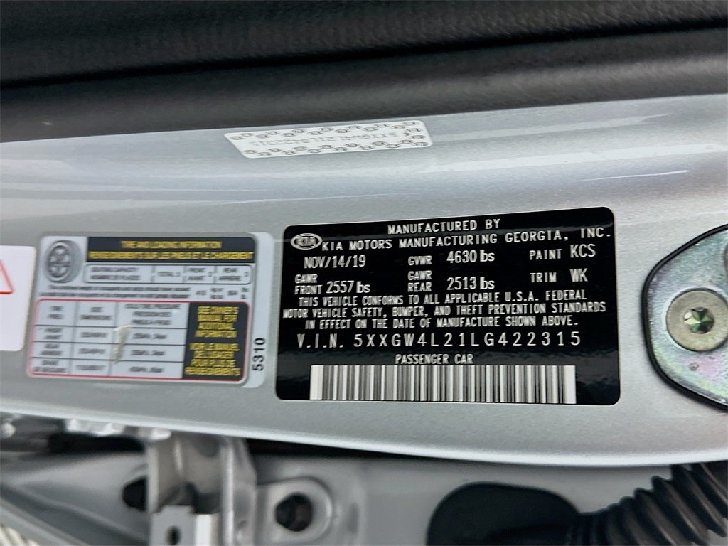 2020 Kia Optima SX Turbo