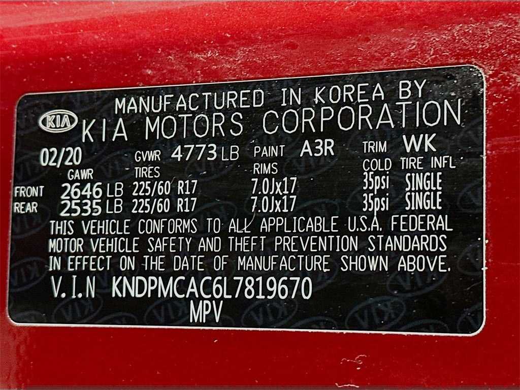 2020 Kia Sportage LX