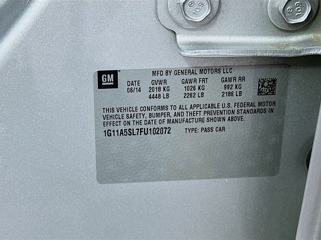 2015 Chevrolet Malibu LS