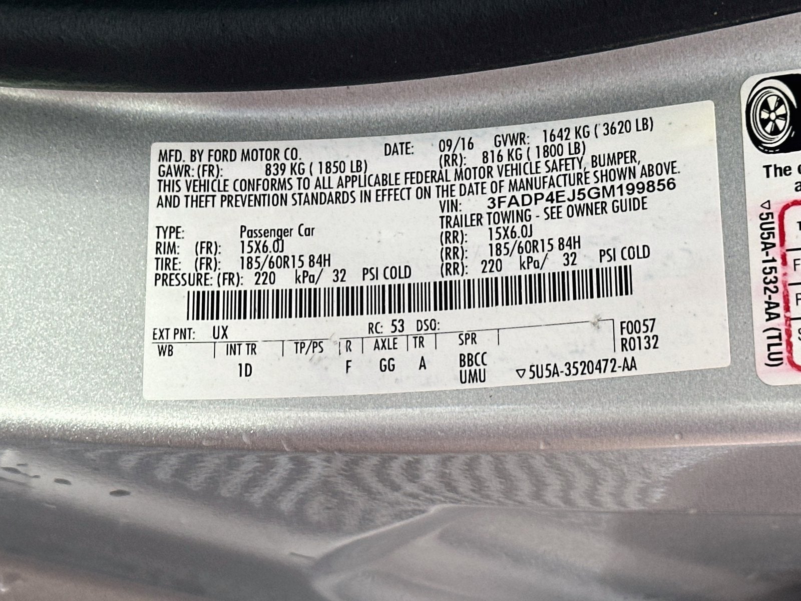 2016 Ford Fiesta SE
