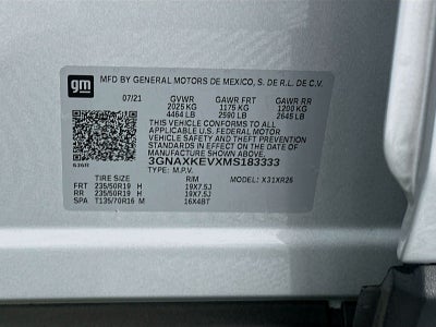 2021 Chevrolet Equinox LT