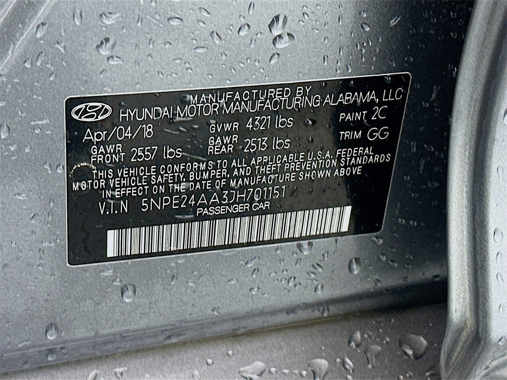 2018 Hyundai Sonata Eco