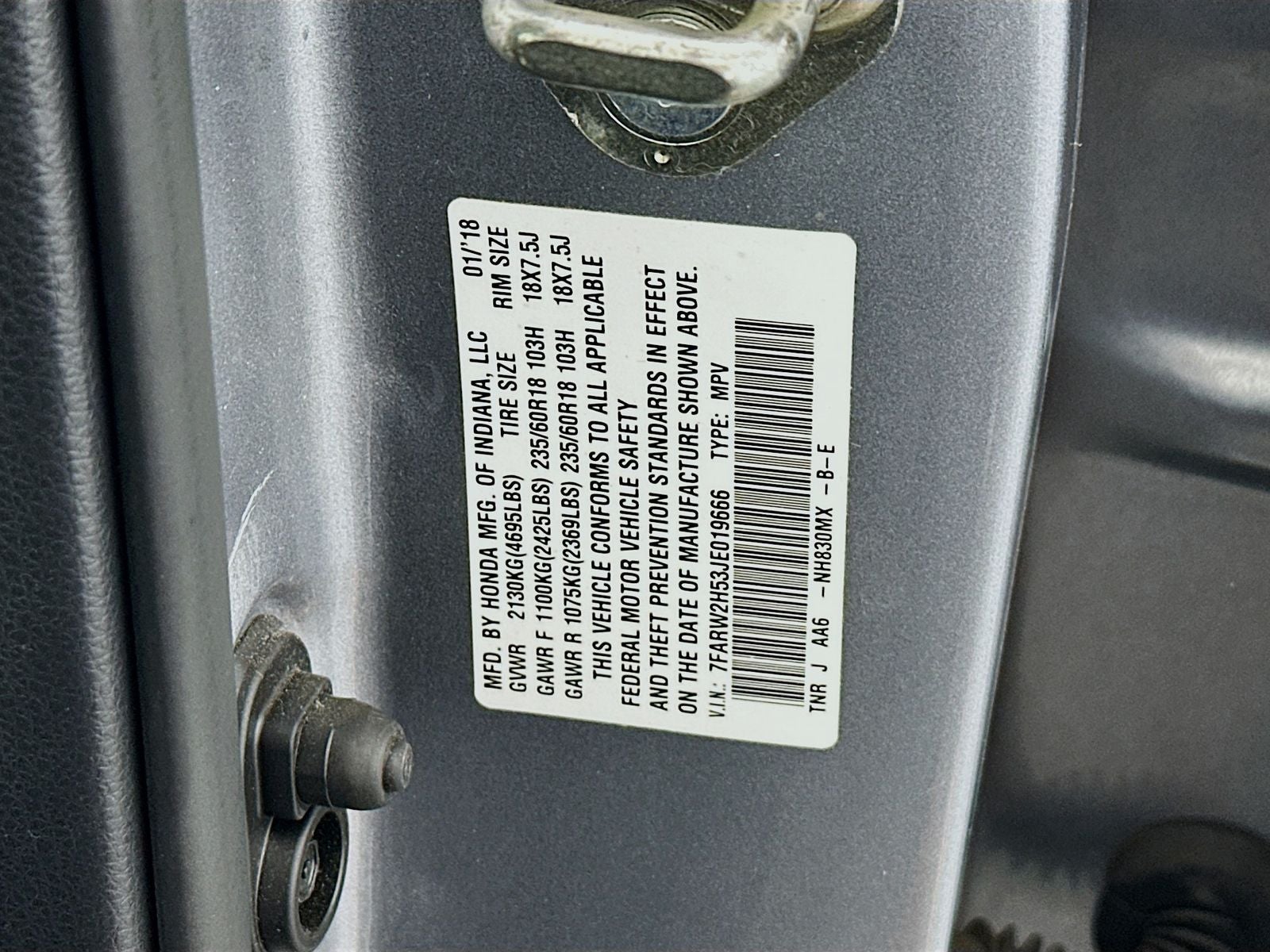 2018 Honda CR-V EX