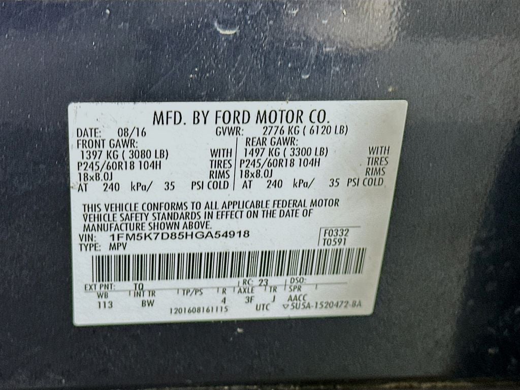 2017 Ford Explorer XLT