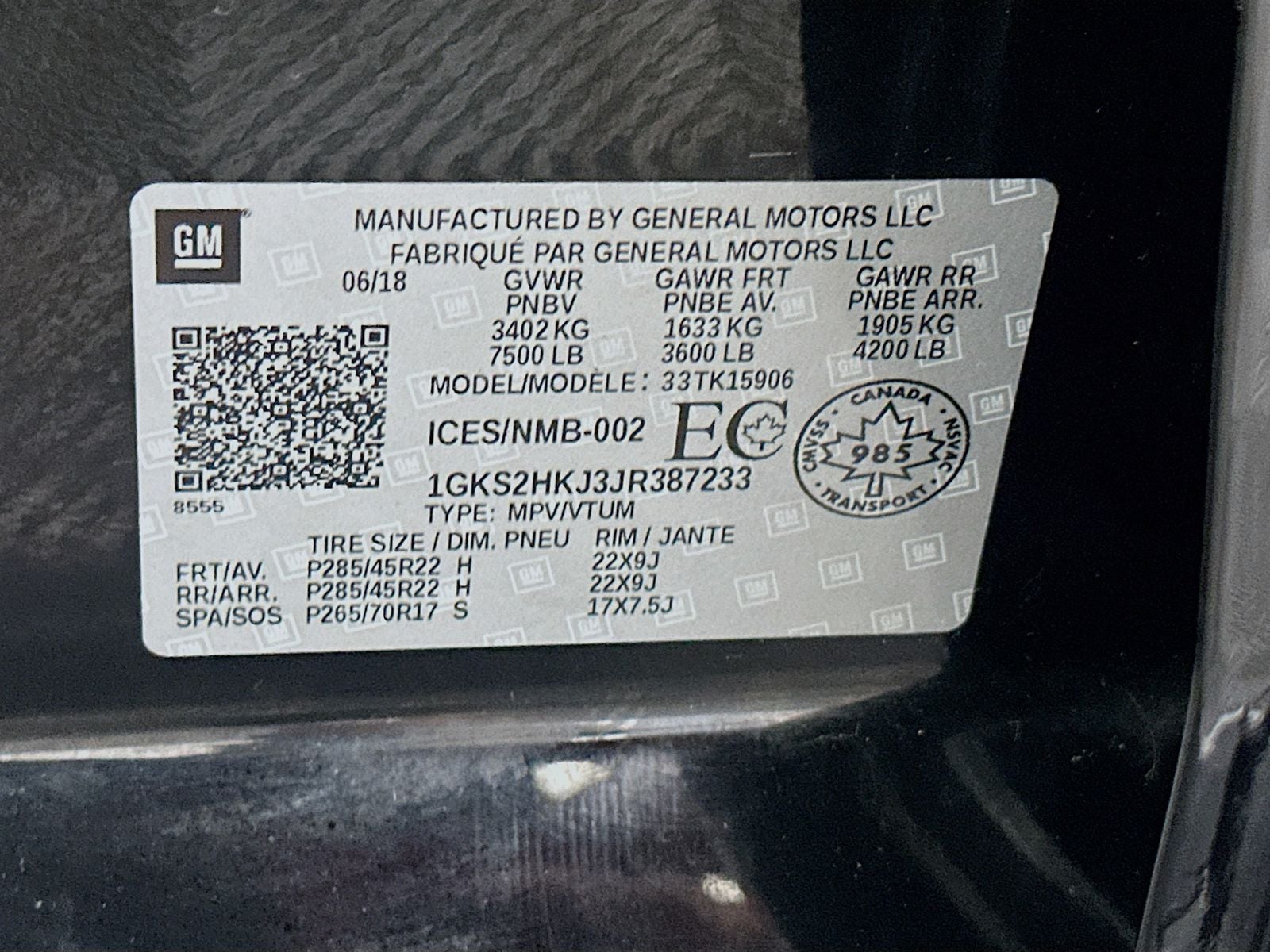 2018 GMC Yukon XL Denali