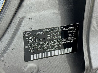 2020 Hyundai Elantra SEL