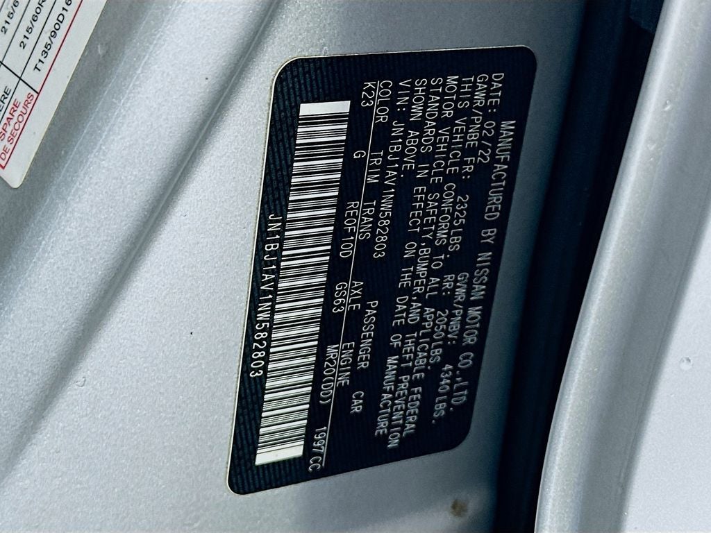 2022 Nissan Rogue Sport S