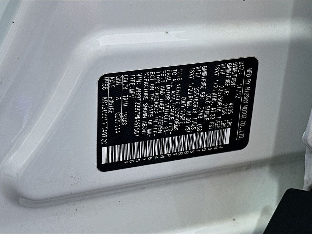 2023 Nissan Rogue SV