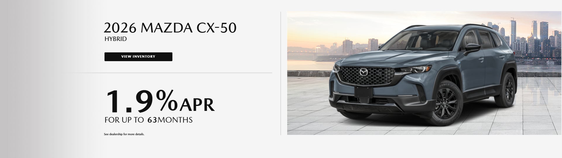 2026 cx50 Hybrid APR offer